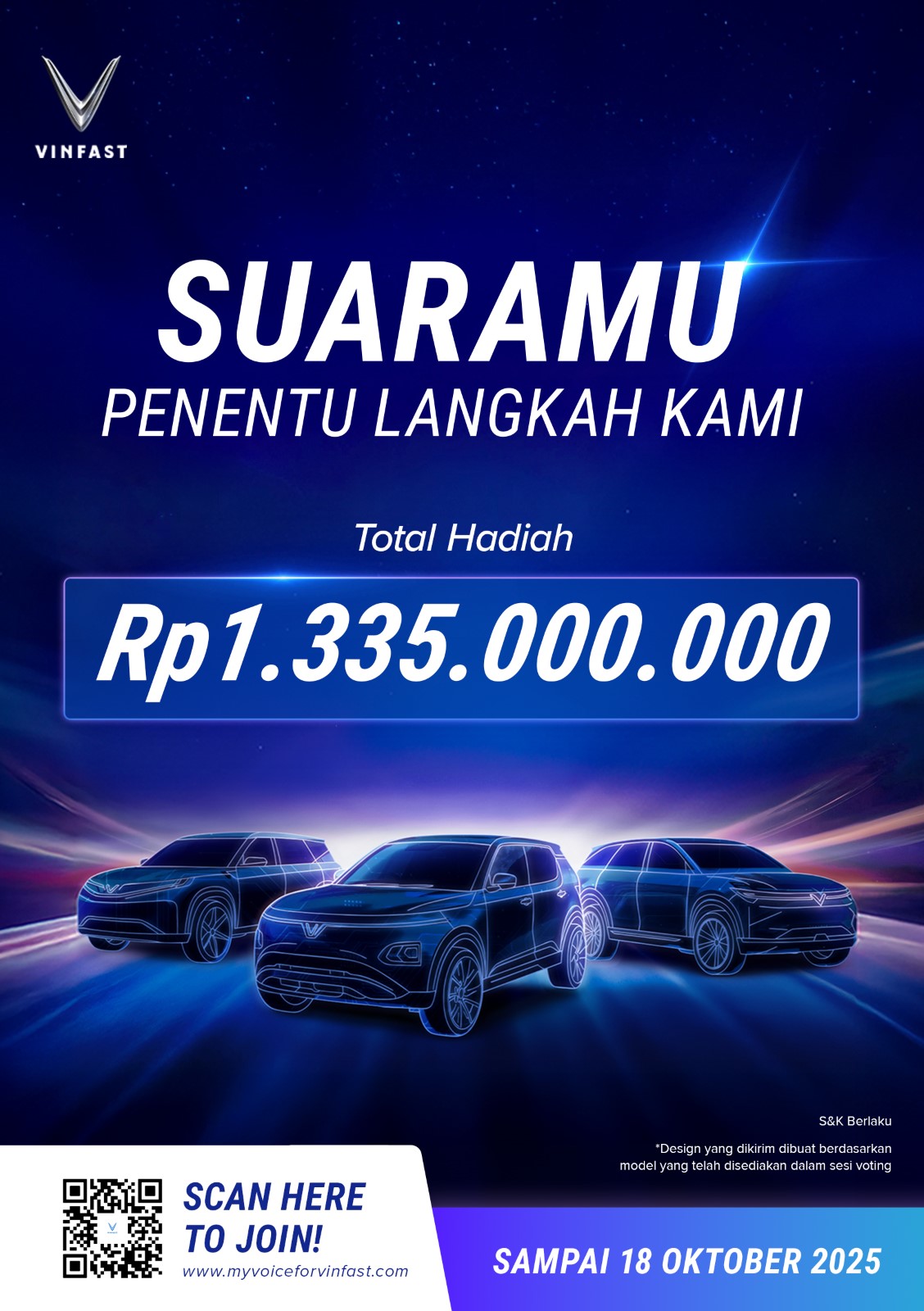 Vinfast Launches “Your Voice, Our Future”, Indonesia’S First Nationwide Vinfast Electric Vehicle Voting Competition