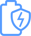 Battery warranty icon