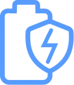 Battery warranty icon