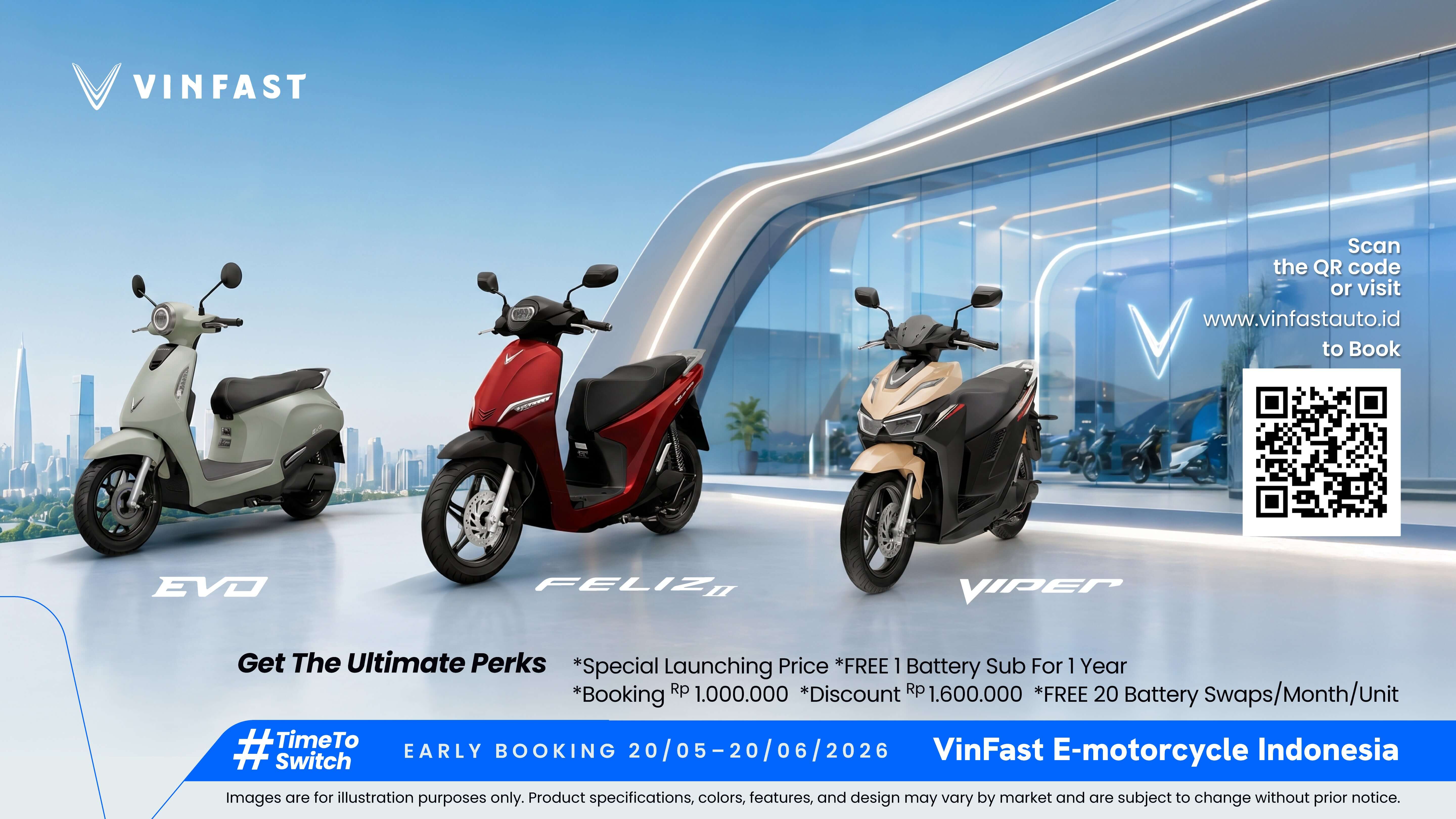 VinFast E-motorcycle Early Booking